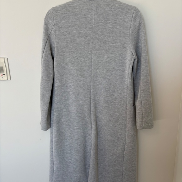 Dynamite Long Blazer Style Coat With Pockets Gray XS - Picture 10 of 11